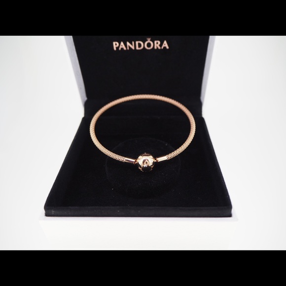 Pandora Moments Mesh Bracelet 586543-19 - Picture 4 of 4